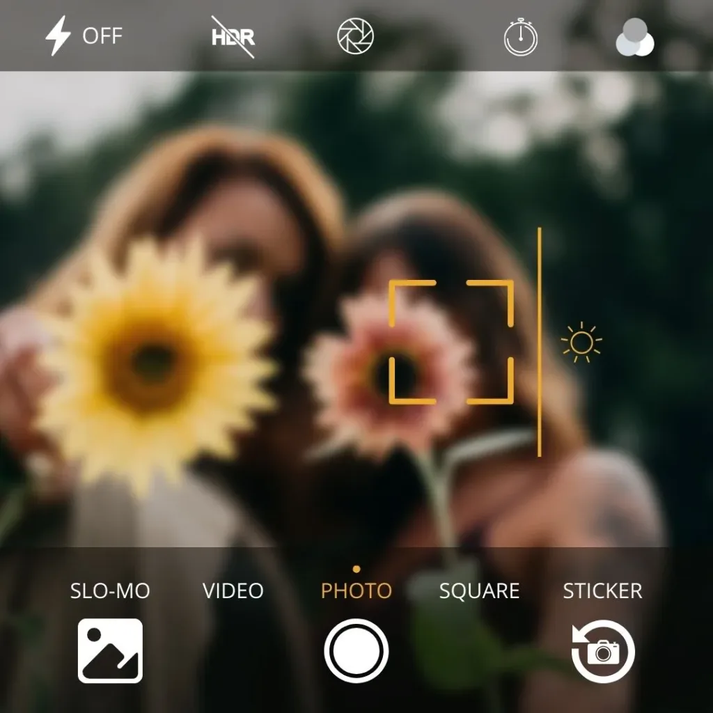 camera settings